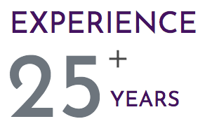 25 plus years of experience